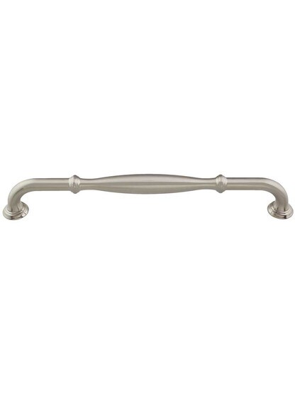 Tiffany Cabinet Pull - 8 7/8 inch Center-to-Center in Satin Nickel.